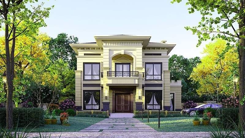 宁德中式合院住宅，开放庭院与邻里乡亲更亲近